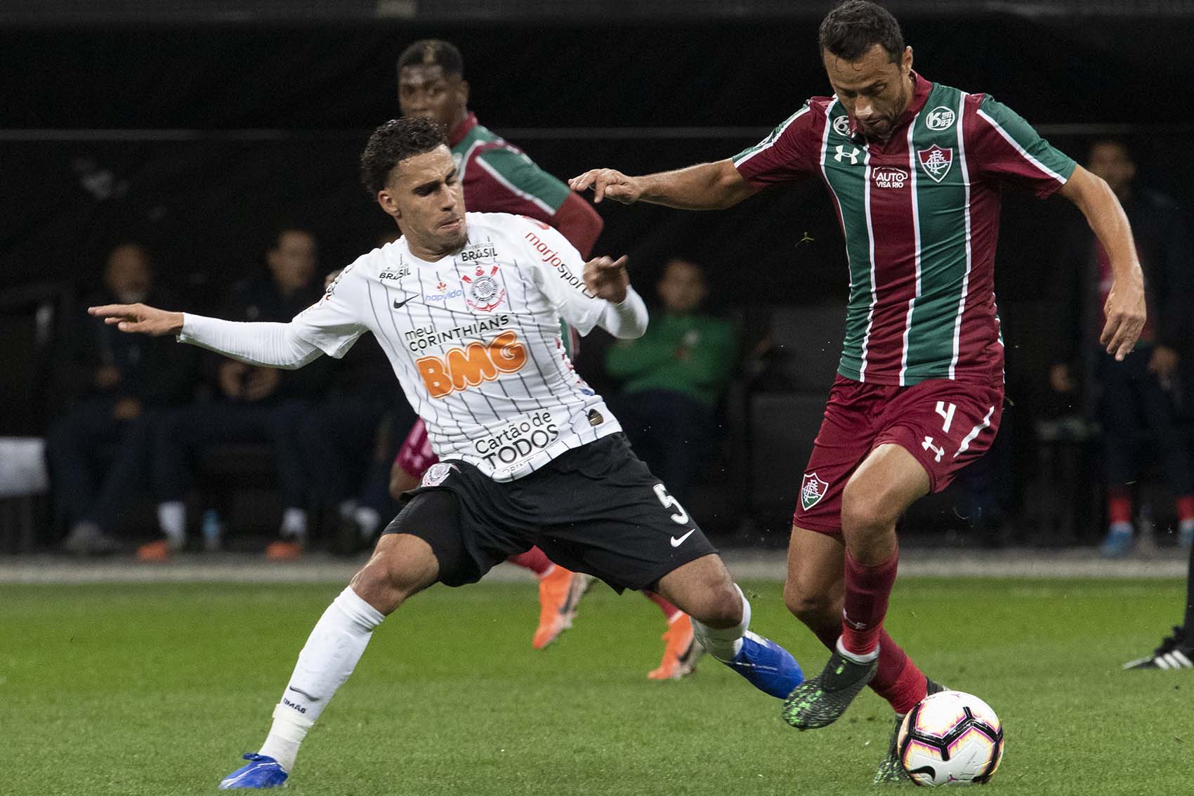 Jogo ao vivo. Jogo Corinthians. Аугусто Риги.