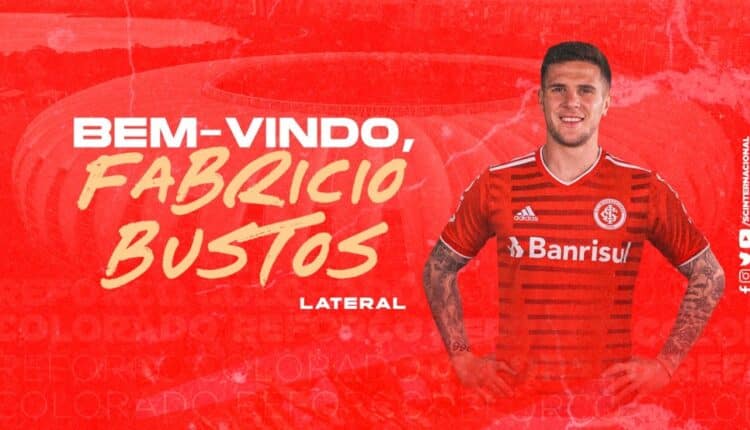 Bustos fechou contrato de três temporadas com o Internacional.