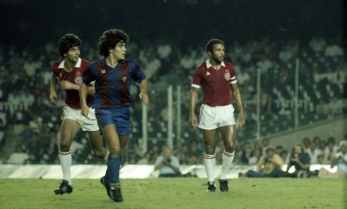 Inter venceu o Troféu Joan Gamper batendo o Barcelona de Maradona na semifinal.