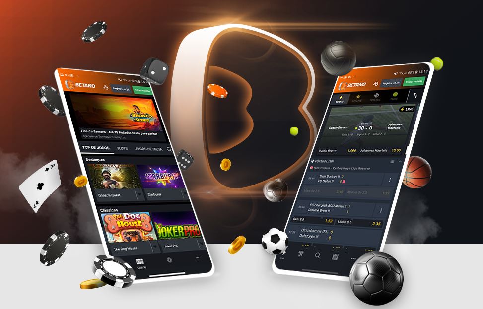 Apostando em futebol no smartphone com o Betano
